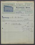 Vorschaubild von Alexander Wiede, Buchdruckerei und Papierhandlung, Chemnitz