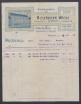 Vorschaubild von Alexander Wiede, Chemnitz, Buchdruckerei, Papierhandlung en gros und Detail-Geschäft von Papierwaren