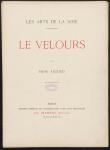 Vorschaubild von Le velours