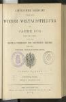 Vorschaubild von [Amtlicher Bericht über die Wiener Weltausstellung im Jahre 1873]