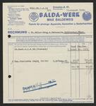 Vorschaubild von Balda-Werk, Max Baldeweg, Fabrik für photogr. Apparate, Kassetten und Bedarfsartikel, Dresden-A.