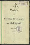 Vorschaubild von [Bericht über die Verwaltung der Feuerwehr der Stadt Chemnitz]