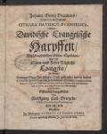 Vorschaubild von Johann-Georg Braunens ... Cithara Davidico-Evangelica oder Davidische Evangelische Harpffen