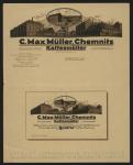 Vorschaubild von C. Max Müller, Chemnitz, Kaffeemüller