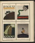 Pneu Optimit. Ein Trostpreis. Plakatwettbewerb des Vereins der Plakatfreunde. Oktober 1916