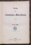 Vorschaubild von Auszüge aus Ammianus Marcellinus