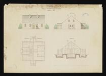 Vorschaubild von Zeichnung zum Bau von Arbeiter Wohnhäuser für die F. W. Hütte Mülheim a. d. Ruhr