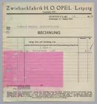 Vorschaubild von Zwiebackfabrik H. O. Opel, Leipzig