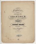 Vorschaubild von Fantaisie sur la Romance "En respect mon amour se change" de l'Opéra: Charles VI. de F. Halévy pour le piano