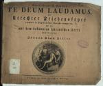 Vorschaubild von Georg Friedrich Händels Te Deum Laudamus, zur Utrechter Friedensfeyer