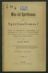 Vorschaubild von Was ist Spiritismus oder Spiritualismus?
