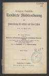 Vorschaubild von Königlich Sächsische Revidirte Städteordnung und Städteordnung für mittlere und kleine Städte vom 24. April 1873