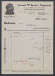 Vorschaubild von Konrad W. Lesch, Chemnitz, Kugellager, Rollenlager, Tonnenlager, Transmissionsteile