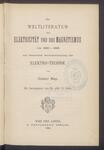 Vorschaubild von Die Weltliteratur der Elektricität und des Magnetismus von 1860 - 1883