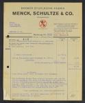 Vorschaubild von Menck, Schultze & Co. Aktiengesellschaft, Bremer Stuhlrohr-Fabrik