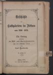 Vorschaubild von Geschichte der Lustgärten in Zittau von 1280 - 1879