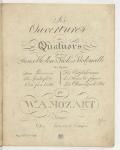 Vorschaubild von Six Ouvertures en Quatuors pour Deux Violons, Viole, et Violoncelle