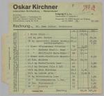 Vorschaubild von Oskar Kirchner, Lebensmittel-Großhandlung, Bäckereibedarf, Leipzig