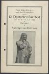 Vorschaubild von Prof. Otto Richter und der Kreuzchor auf dem 12. Deutschen Bachfest vom 12. bis 14. Juli 1924 in Stuttgart