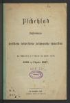 Vorschaubild von Pschehlad slicžbowanja ßerbskeho lutherskeho knihowneho towarstwa na schwórte a s dżjela na pjate ljeto 1866 a s dżjela 1867