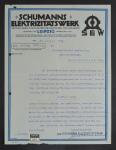 Vorschaubild von Schumanns Elektrizitätswerk, Spezialfabrik für elektrische Maschinen und Apparate, Leipzig