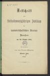 Vorschaubild von Festschrift zum fünfundzwanzigjährigen Jubiläum des landwirtschaftlichen Vereins Bautzen am 26. October 1881