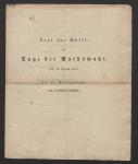 Vorschaubild von Text zur Musik am Tage der Rathswahl, den 28. August 1826 in der St. Nikolauskirche
