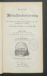 Vorschaubild von Handbuch der Metalldekorierung