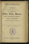 Vorschaubild von Verzeichniss sämmtlicher Schriften über die Industrie der Fette, Oele, Harze, Seifen- und Parfümerie-Fabrikation