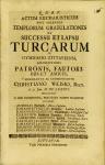 Vorschaubild von Actum Eucharisticum Post Solennes Templorum Gratulationes De Successu Et Lapsu Turcarum