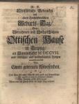 Vorschaubild von Christlöbliche Gedancken auf einen Hocherfreulichen Geburts-Tag, Dem Vornehmen und Hochgeschätzten Ottischen Hause in Leipzig