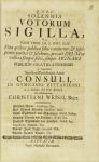 Vorschaubild von Solennia Votorum Sigilla, h. e. Plinii Verba Lib. X. Epist. XLIV. Vota qvibus publica salus continetur ...