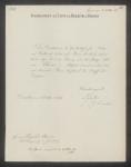 Vorschaubild von Brief der Gesellschaft für Natur und Heilkunde in Dresden ber die Ernennung Reichs zum Ehren-Mitglied - XVII 486 4. (17)