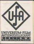 Firmenzeichen des UFA-Konzerns