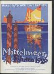 Mittelmeerfahrten 1926