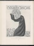 Plakat: Österreichisches Kunsthandwerk Essen 1926