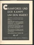 Crawfords und der Kampf um den Markt