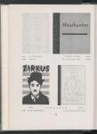 Charlie Chaplin - Zirkus u. Entwürfe für Buchumschläge