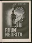 Plakat für Rum - Rhum Negrita