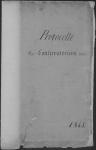 Vorschaubild von Protocolle Das Konservatorium betr. 1843.