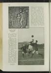 Klassischer Fußballspieler auf einem altgriechischen Reliefbild