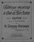 Vorschaubild von Tableaux musicaux pour le conte du Tsar Saltan